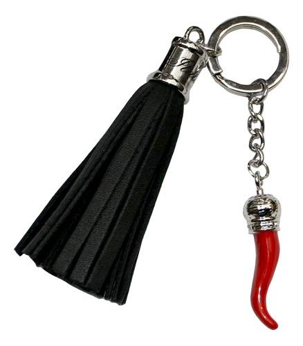 Cadena De Cuerno Rojo Italiano Con Tassel  B08hr98cvc_090424