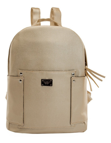 Mochila Universitaria Eco Cuero Mujer Urbana Quaglia P128