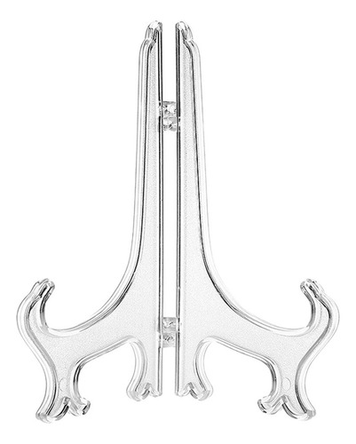 40 Caballetes Transparentes Con Soporte De Letrero