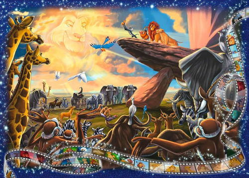 Rompecabezas El Rey Leon Disney 1000 Pz Ravensburger Simba