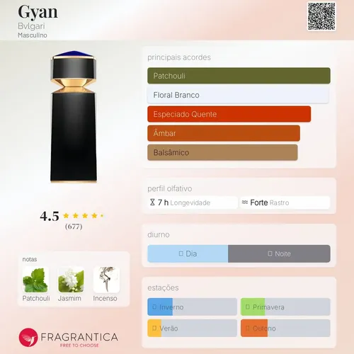 Perfume Bvlgari Le Gemme Gyan | Parcelamento sem juros