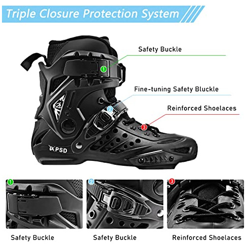 Patines Línea Profesionales Ruedas De 4x80 Mm, Patines...