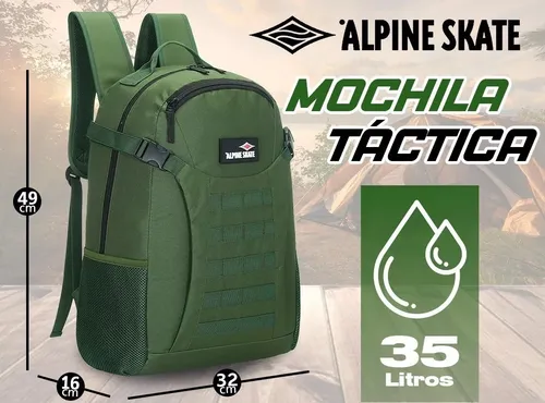 Mochila Tactica Militar Mochilero Seguridad De Asalto 35 Lts