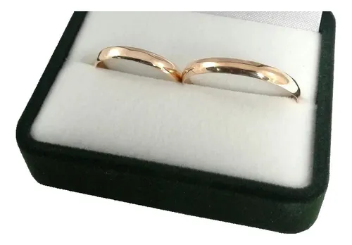 Alianzas de oro 18 kilates casamiento hotsell