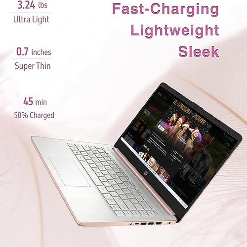 Laptop Hp Ultra Light Intel Quad Core 4gb Ram 64gb Emmc