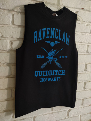 Playera Sin Mangas Ravenclaw Hogwarts Harry Potter Quidditch