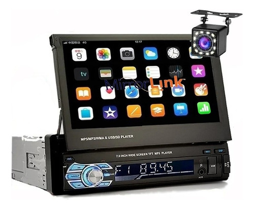 Dh1 Pantalla Retráctil Mirrorlink De 7 Pulgadas 1din
