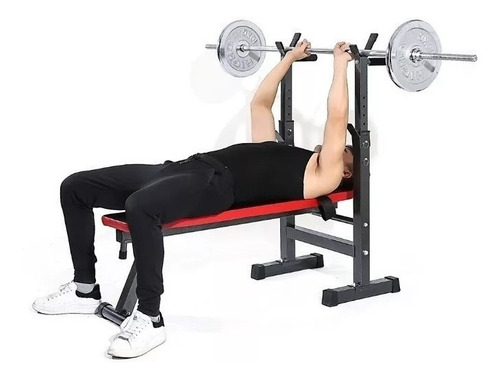 Imagen 2 de 9 de Banco Abdominales, Pesas, Gimnasio Ejercicios Múltiples Gym