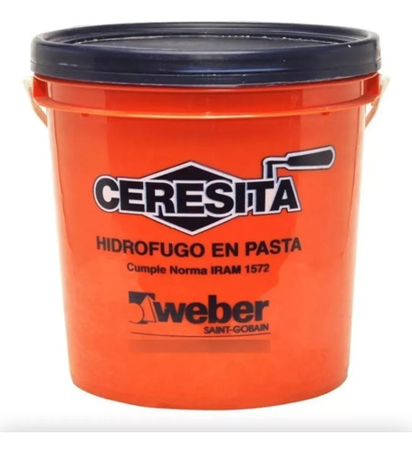 Ceresita Hidrofugo Organico En Pasta 10kg Weber Sibaco