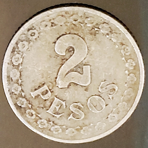 Moneda Paraguay 2 Pesos 1925