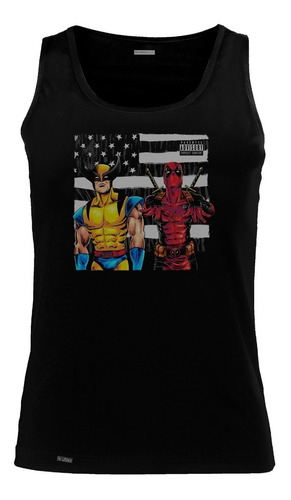 Camiseta Esqueleto Wolverine Deadpool Outcast Banda Sbo