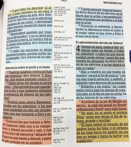 Biblia De Estudio Reina Valera 1960 Arcoiris