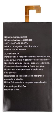 Bateria Compatible Para Cat S40 458002-s40 Fact A/b