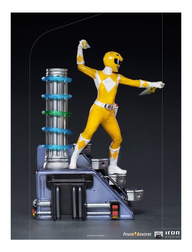 Estatua Yellow Ranger Power Rangers 1/10 Iron Studios