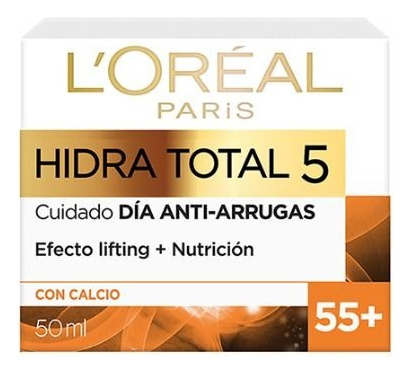 Crema Experto Antiarrugas +55 Loréal Paris Hidra Total 50 Ml
