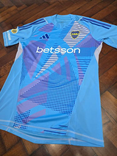 Camiseta De Arquero Boca Juniors, Marchesin 25 Talle L (Usado)