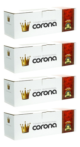 4 Pza Toner Corona 204a C Compatible Con Laserjet Pro M154a Cian