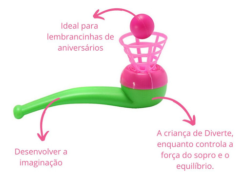 Imagem 4 de 6 de Jogo De Sobro Bolinha E Cachimbo Brinquedo Colorido Infantil
