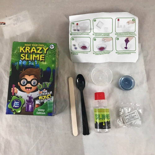 Fabrica Krazy Slime Baboso Para Hacer En Casa