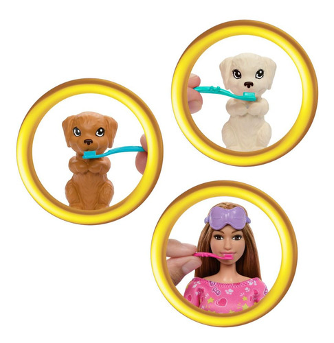 Barbie Festa Do Pijama Com Cachorrinhos - Mattel