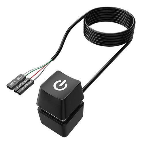 Botão Do Interruptor Remoto Externo Do Pc, Cabo De 1,65m
