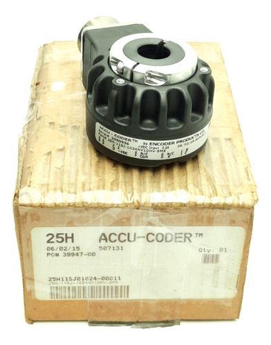 Accu-coder 25h-11sj-1024nv1ghv-smx Rotary Encoder 10 Ccs