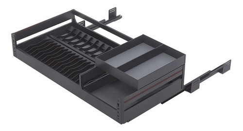 Gaveta Organizador De Platos Doble Nivel 2.0 Volpe Bari