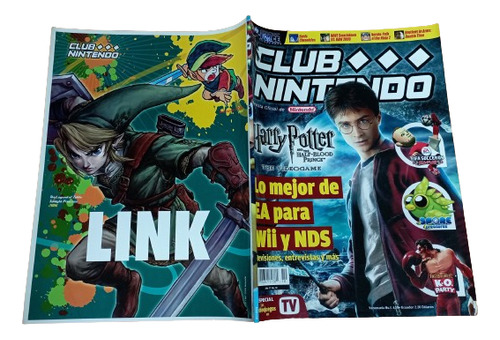 Revista Club Nintendo De Harry Potter 