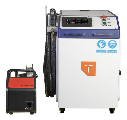 Máquina De Solda Limpeza E Corte A Laser 3 Em 1 1.200w