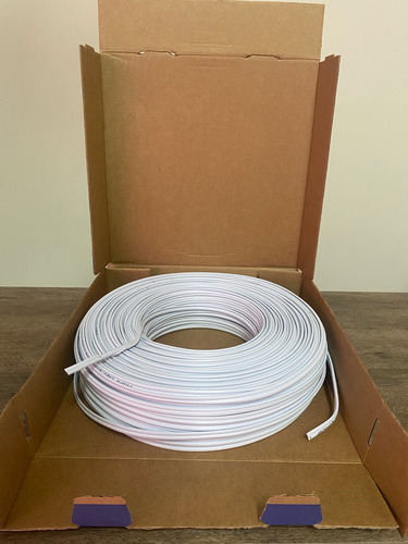 Cabo Coaxial Flexível Cftv P/ Câmeras De Segurança - 100 Mts