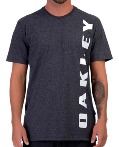 Camiseta Algodão Oakley Big Bark Unissexblackout