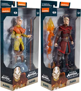 Mcfarlane Toys Aang Y Zuko Avatar Last Airbender 18cm Ofert