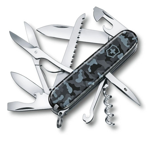 1.3713.942 - Navaja Victorinox Huntsman Camuflaje Navy