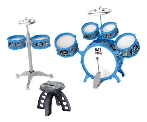 Juego De Batería Para Niños Con 2 Platillos, Instrumento