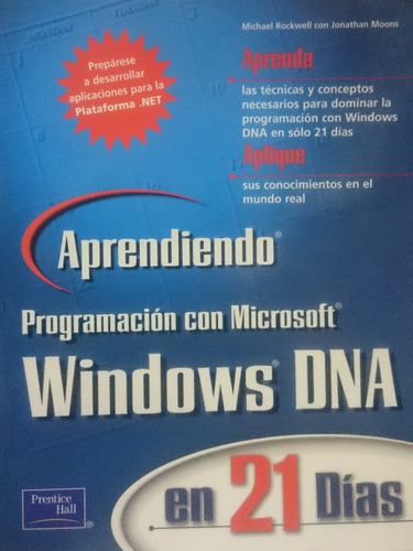 Libro Aprendiendo Prog. Con Microsoft Windows Dna (con Cd)