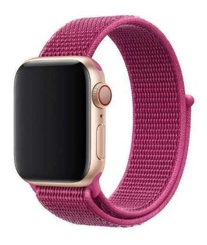 Pulseira Nylon Sport Para Apple Watch 38/40mm - Dragon Fruit