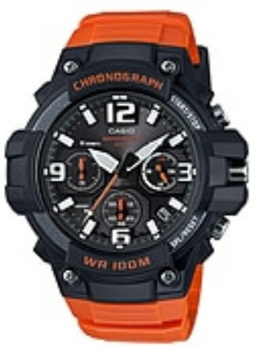 Reloj Casio Modelo Mcw 100 Extensible Naranja