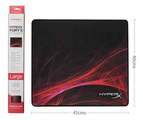 Padmouse Profesional Hyperx Fury S - Speed Edition Large