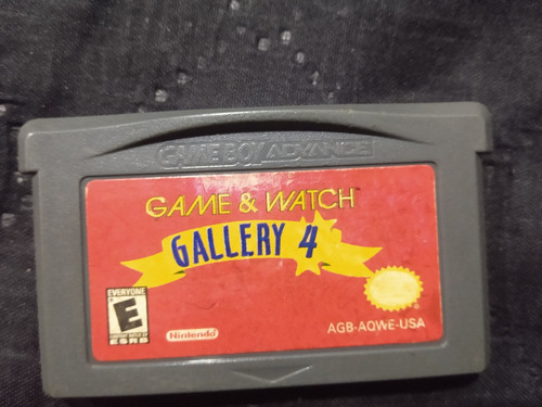 Game Y Watch Gallery 4 Original Gameboy Advance