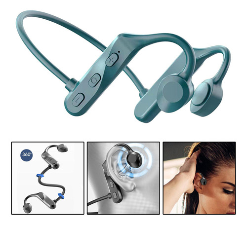 2 Uds Auriculares De Conducción Ósea 360 Auriculares