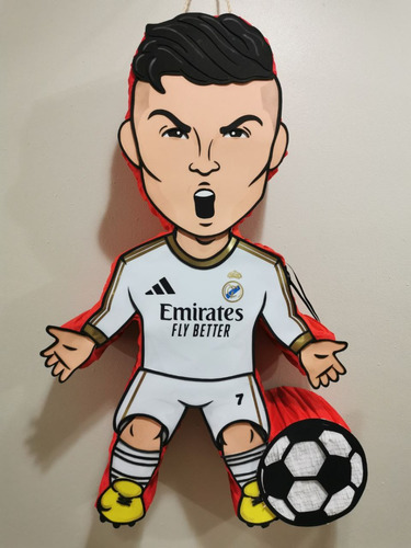 Piñatas Personalizadas, Cristiano Ronaldo, Cr7, Fútbol