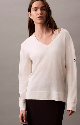 Sweater Calvin Klein Blanco