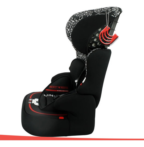 Imagem 3 de 4 de Cadeira Infantil Carro Disney Kalle Mickey Mouse Typo