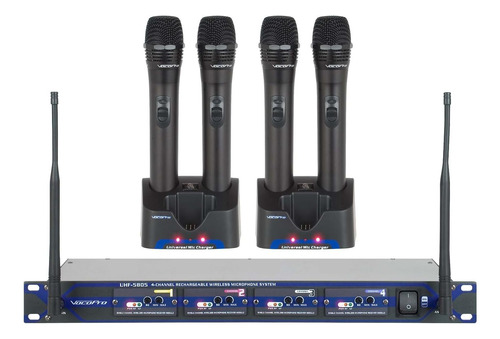 Vocopro Uhf580510 - Sistema De Micrófono Inalámbrico Uhf