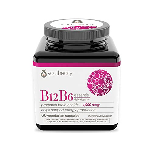 Vitamina B12 B6, Suplemento Diario De Energía Y Apoyo Wnm4l