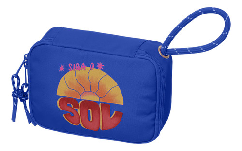 Necessaire Farm Xerô Siga O Sol Cor Azul