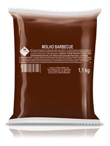 Molho Barbecue Junior Kerry Pouch 1,1kg