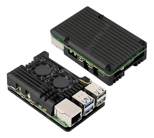 Kit Raspberry Pi 5 4GB MicroSD 32GB Fonte Case Cooler