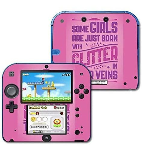 Mightyskins Piel Compatible Con Nintendo 2ds - Glitter Niñas