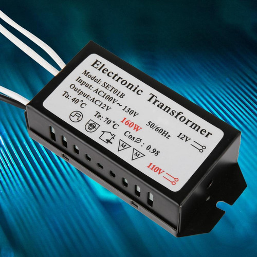 110v A 12v Transformador Electrónico Convertidor De Voltaje